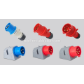 Conector y enchufe industrial IP67, 16A-4H / 100-130V, 2P + E, IP67, a prueba de salpicaduras